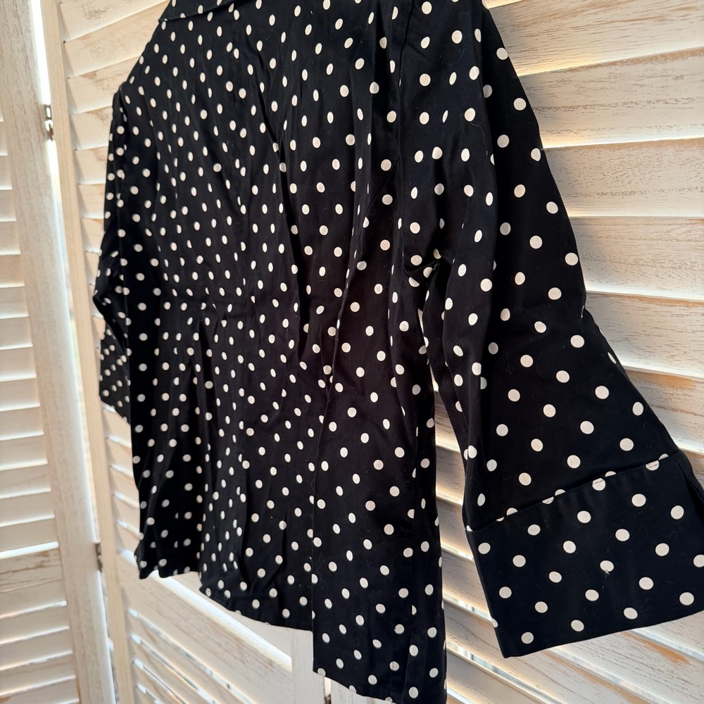 Pendleton | Polka Dot Button Down Jacket Blazer - image 4